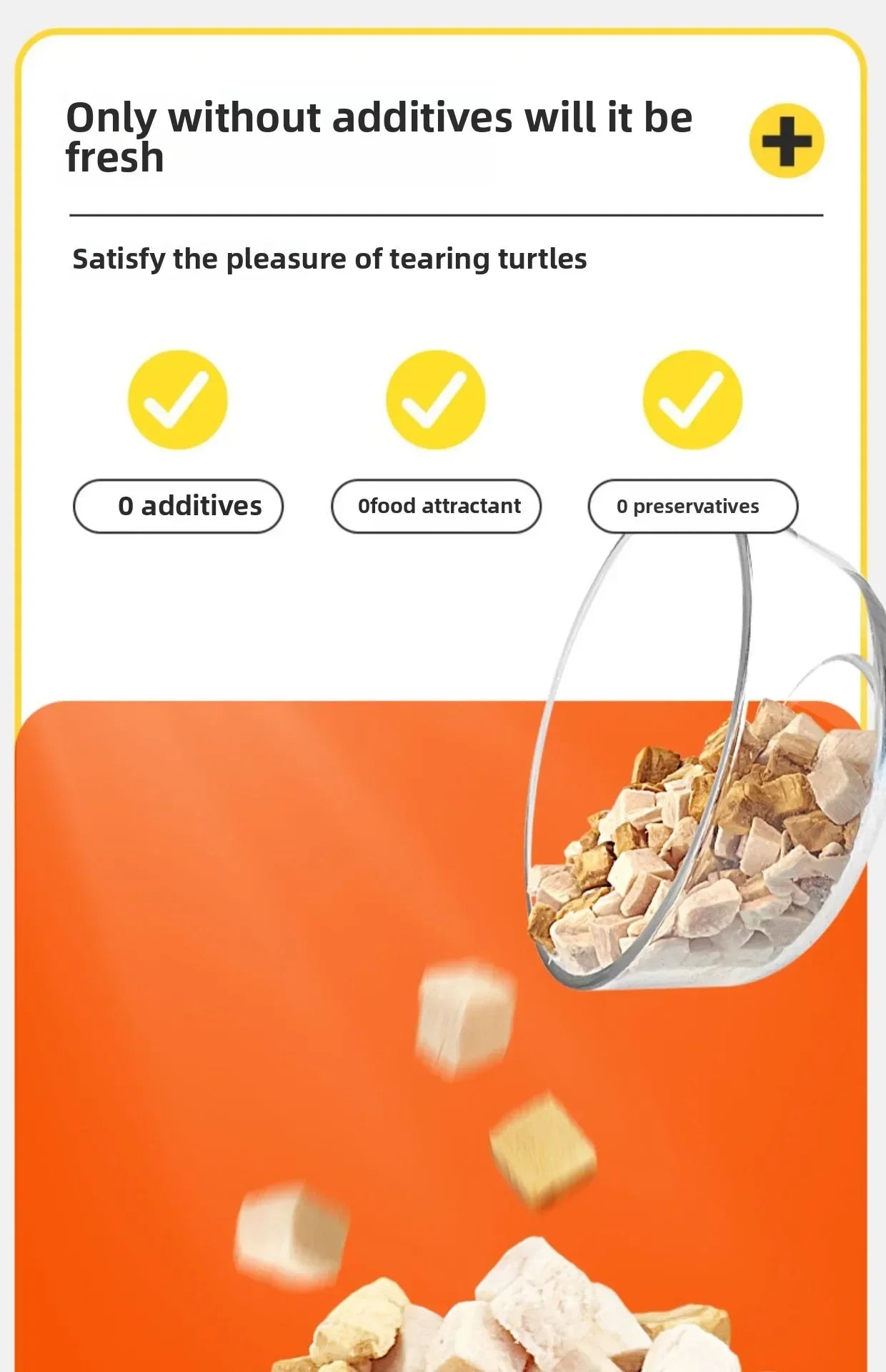 Premium Turtle Food-Dried Shrimp, Mealworms, Freeze-Dried Fish & Insects for Aquatic Turtles, Baby Turtles, and Snapping Turtles