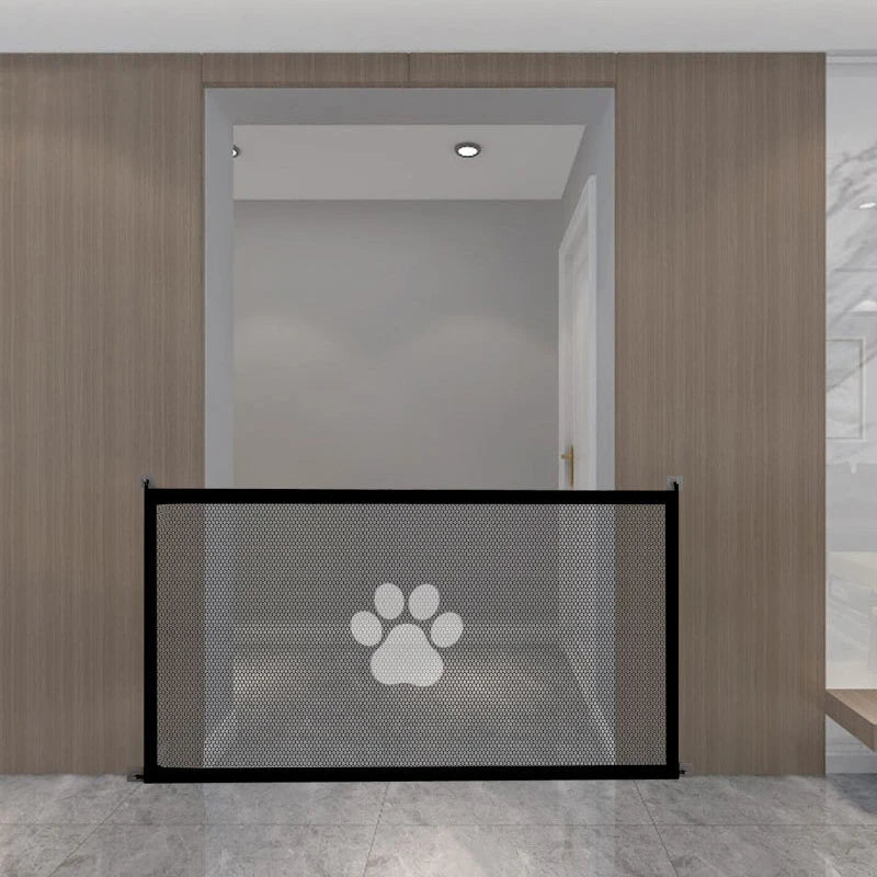 Dog Gate Mesh With 4Pcs Hook Dog Fence For Indoor and Outdoor Safe Pet Dog gate Safety Enclosure Pet supplies Dog Safety Fence