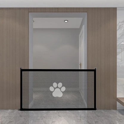 Dog Gate Mesh With 4Pcs Hook Dog Fence For Indoor and Outdoor Safe Pet Dog gate Safety Enclosure Pet supplies Dog Safety Fence