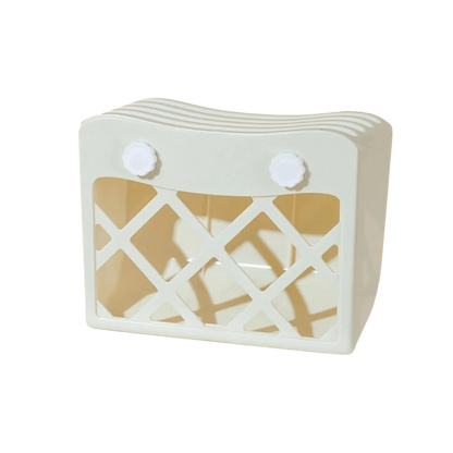 Rabbit Grass Basket Hanging Rabbit Hay Feeder Fixed Large Capacity Rabbit Grass Rack Anti-tipping with Lid Hay Manger Grass Rack