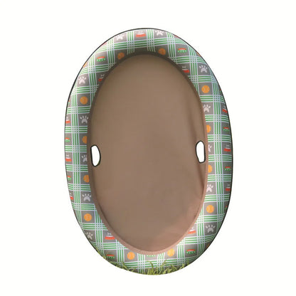 Inflatable Floating Pet Floating Ultra-Comfort Cooling Pool Inflatable Floating Bed for Pet