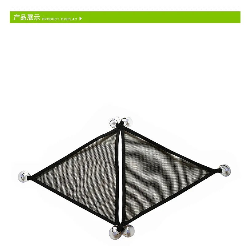 1pc Bearded Dragon Hammock Lizard Lounger Ladder Hanging Bed Accessories Reptile Habitat Terrarium Decoration