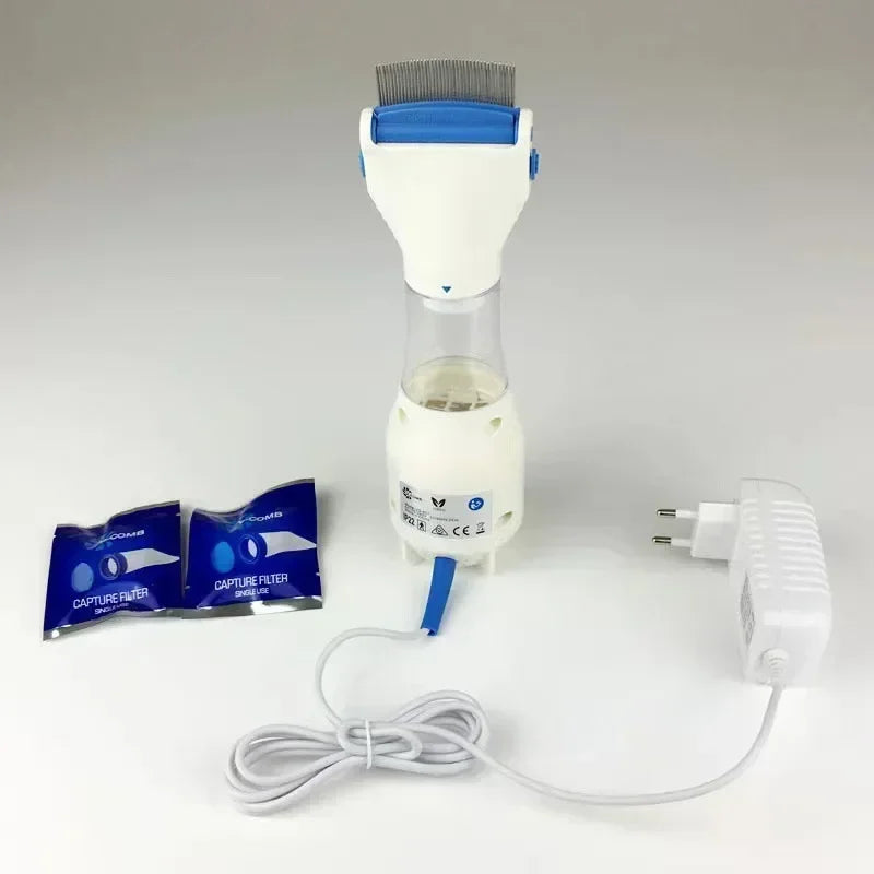 Pet Electric Lice Grabber Comb Multifunctional Physical Flea Removal Killer Brush Lice Remover Comb for Cats Dogs Hair Cleaner