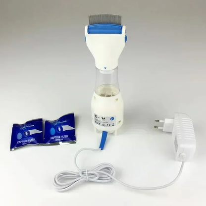 Pet Electric Lice Grabber Comb Multifunctional Physical Flea Removal Killer Brush Lice Remover Comb for Cats Dogs Hair Cleaner