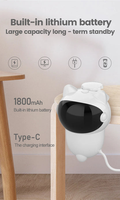 Infrared laser automatic cat teasing device, intelligent electric cat toy, self entertaining and relaxing pet toy