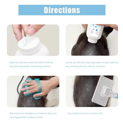 1pcs Premium Whitening Pet Grooming Shampoo - Cat Dog Universal Bath Shampoo With Lasting Fragrance And Clean Formula
