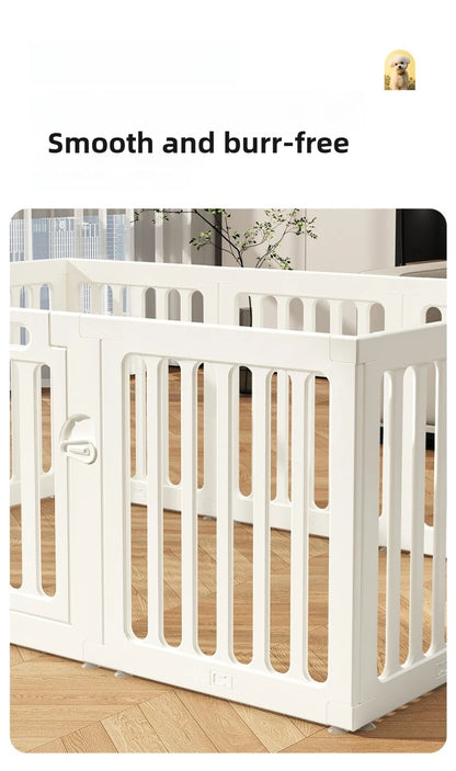 Height 60cm Pet Fence Large Space Puppy Fence Indoor Isolation Washable Household Dog Fence Double Suction Cup Safety Dog Cage