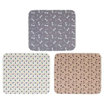 Pet Pee Pad Waterproof Washable Puppy Pee Pad Durable Absorbent Pet Bed Mat Reusable Anti-Slip Dog Urine Pad Cat Care Dog Mat