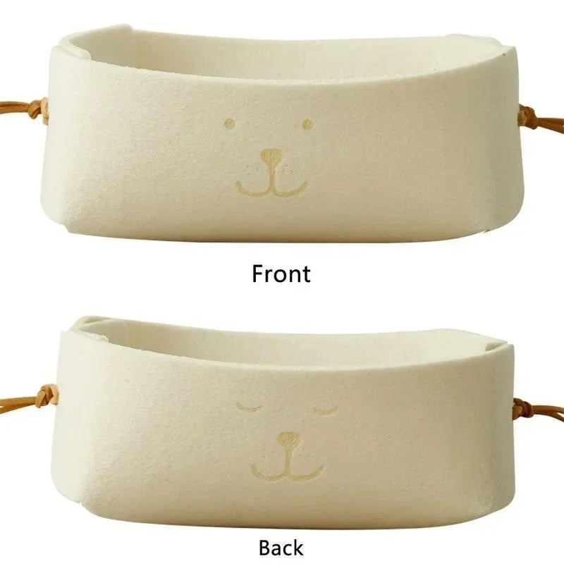 Felt Basket Storage Large Basket for Toy Washing Basket Dirty Clothes Sundries Desk Storage Baskets Box Make Up Organizer New