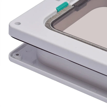 Smart Pet Door Automatic Closing Cat Door Secure Dog Doors Convenient Cat Doors SelfLocking Safe Durable Puppy Gates