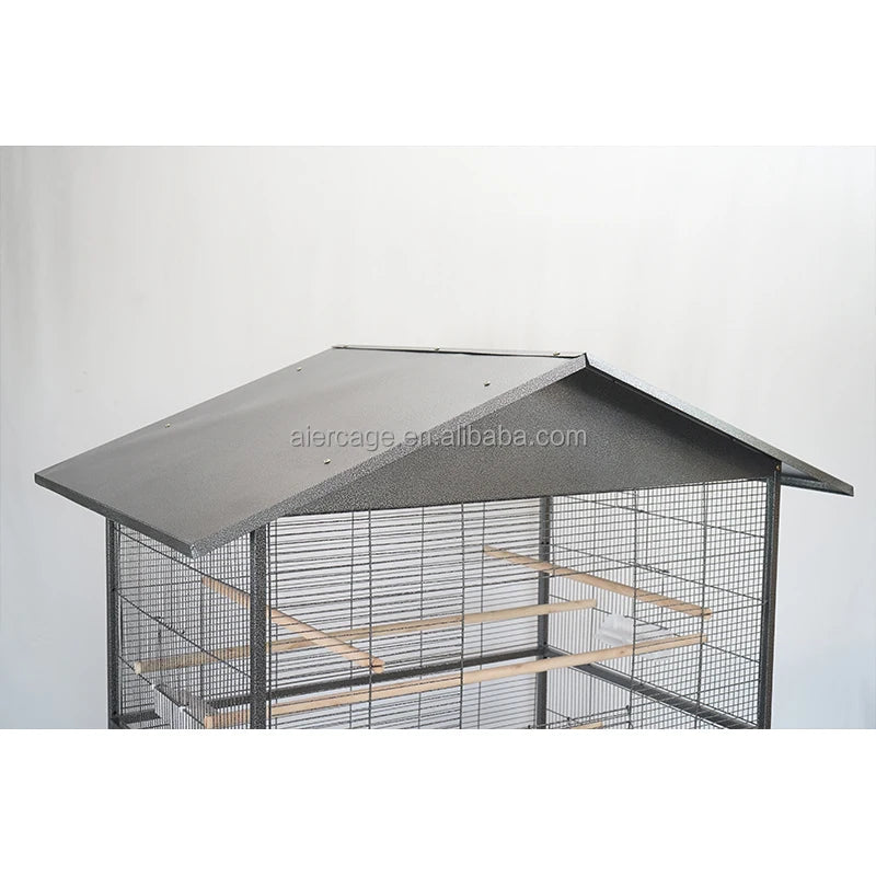 Wrought Iron Cages Breeder Accessories Acrylic Finches Hanging Stand Folding for Birds Decoration Wedding  Large Bird Cage