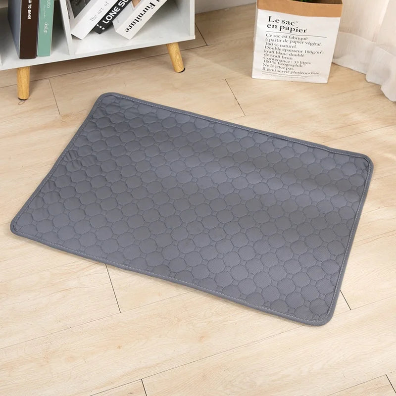 Winter Waterproof Dog Pee Pad Reusable Washable Dog Urine Mat Car Seat Floor Pet Cat Bed Furniture 60x90 Size Tapetes Para Carro