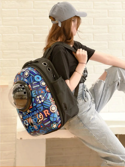 Shoulder Capsule Pet Bag, Go Out Portable Backpack, Cat Bag, Cat Supplies, Travel Bag, Carrier Space, Wholesale, New