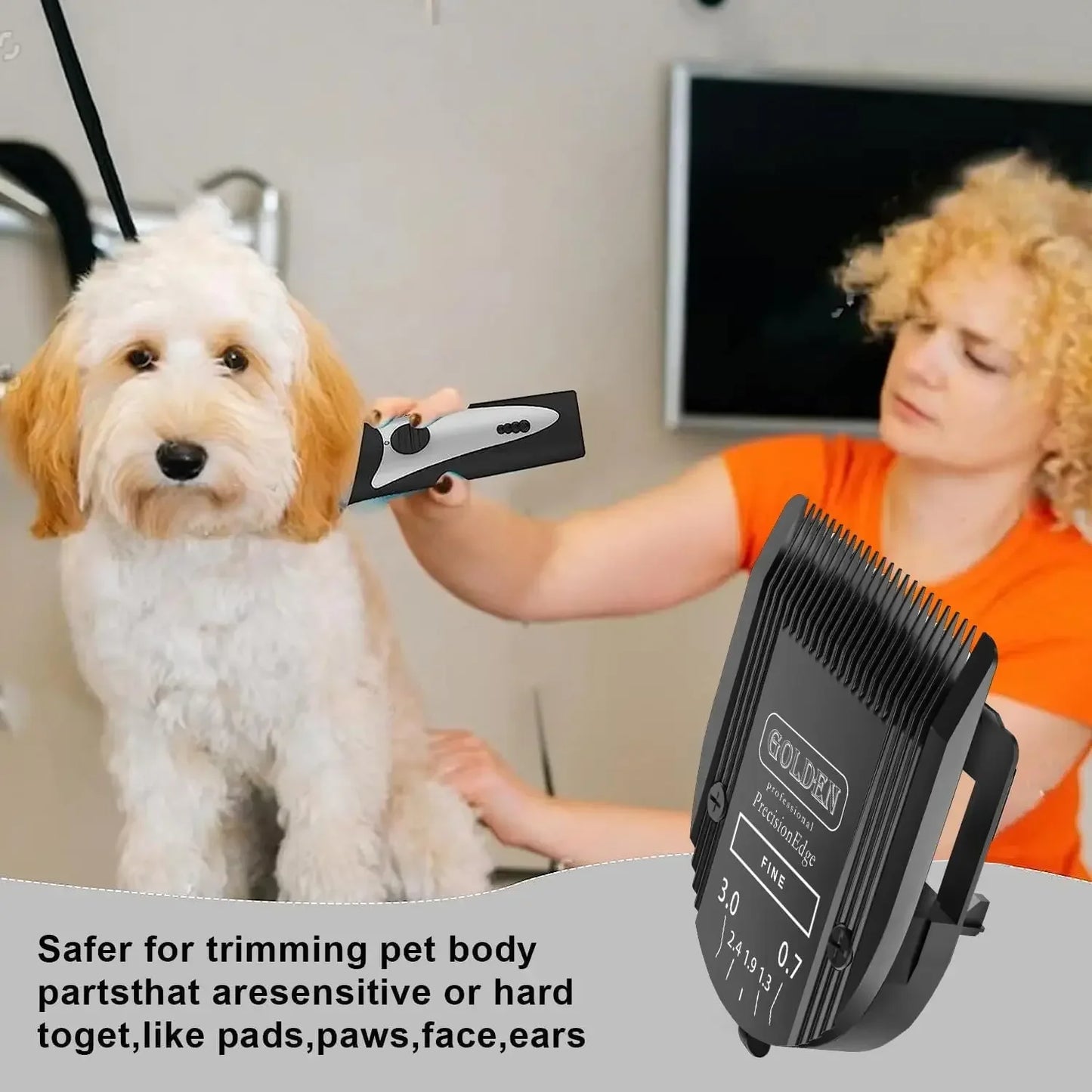 Dog Pet Horse Grooming 5in1 Diamond Blade For Wahl Professional Animal Clippers Arco,Bravura,Chromado,Creativa,Figura,Motion