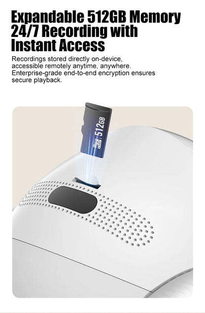 Famue Smart Robot Camera 5G WiFi HD 2K Camera Pet Tracking Laser Indicator TUYA Pet Camera Auto Charging Auto Obstacle Avoidance