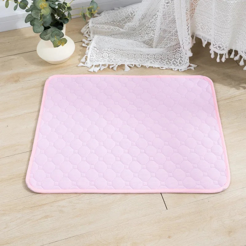 Winter Waterproof Dog Pee Pad Reusable Washable Dog Urine Mat Car Seat Floor Pet Cat Bed Furniture 60x90 Size Tapetes Para Carro
