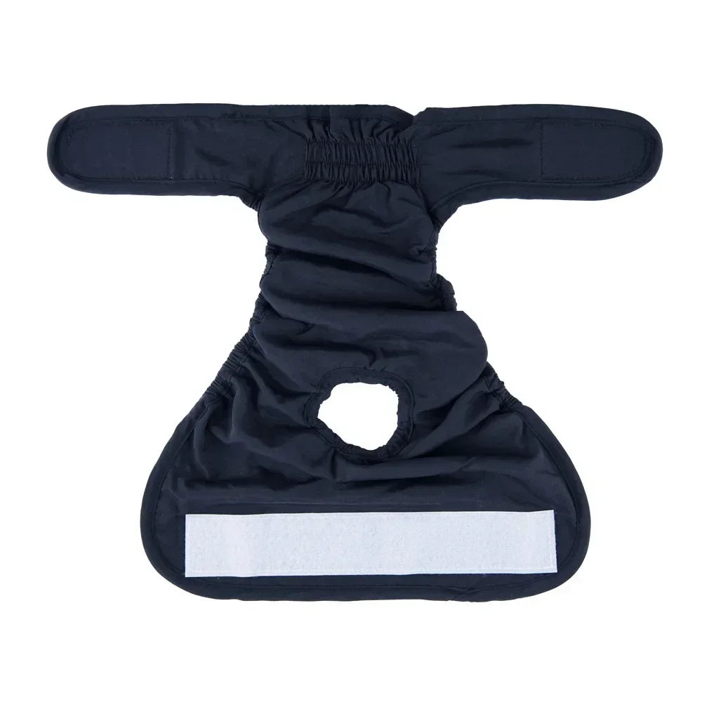 Reusable Female Dog Diapers Warps High Absorbent Doggie Puppy Nappies Adjustable Pet Panties for Small Medium Large Girl Dogs