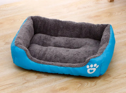 Large Pet House Dog Bed Cat Mat Long Plush Deep Sleeping Warm Soft Small Dog Cushion Calm Beds for Puppy Chihuahua