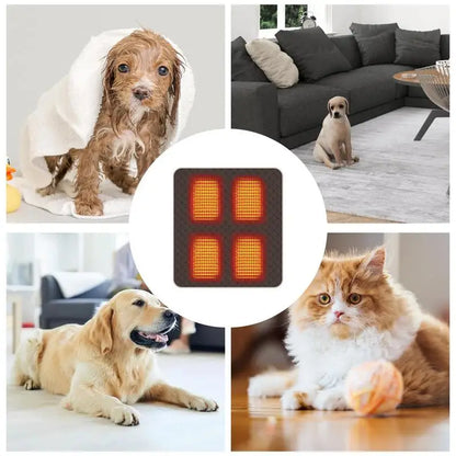 USB Heating Pad For Pet Winter Warmer Temperature Adjustable Intelligent Heating Mat For Cat Dog Nest Electric Heated Cushion