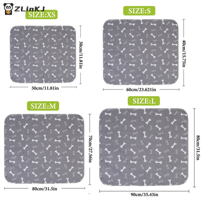 1Pcs Puppy Pads With Pheromones, Washable PuppyPad Pee Pads, Ultra-Durable 4-Layer Leak-Proof Training Mats With Non-Slip Bottom