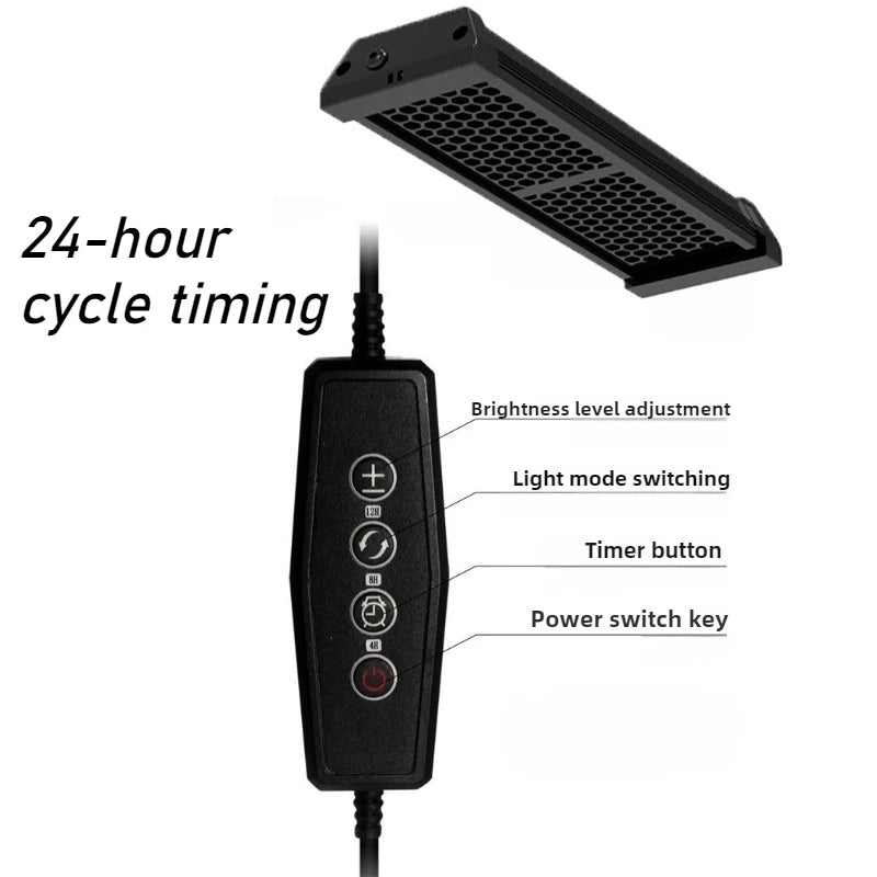 UVB Reptile Light UVA Sunbathing Back Adjustable Breeding Box Light Turtle Lizard Terrarium LED Lamp Reptile Pet Box Sun Lamp
