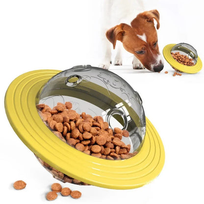 Durable Dog Food Feeder Interactive Toys Chew Proof Pet Dog Cat Toys Wobble Ball Food Feeder for Powerful Chewers Training