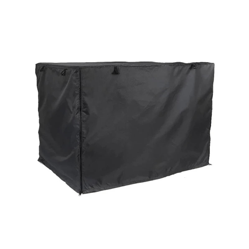 Dog Crates Cover for 24in/30in/36in/43in Wire Dog Cage Durable Waterproof Oxford-Fabric with 2 Door Indoor/Outdoor 87HA