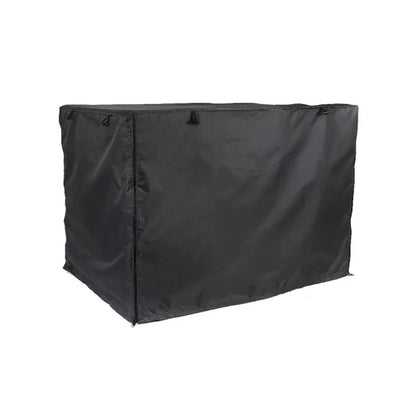 Dog Crates Cover for 24in/30in/36in/43in Wire Dog Cage Durable Waterproof Oxford-Fabric with 2 Door Indoor/Outdoor 87HA