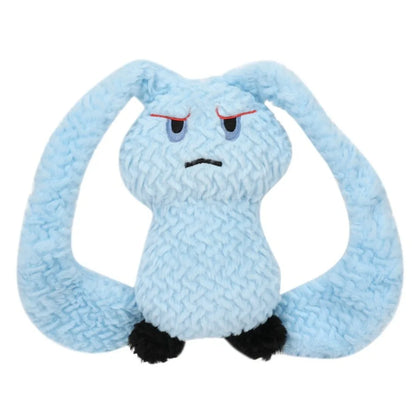 Portable Long Eared Rabbits Pet Stuffed Animal Bite-Resistant Dog Chew Tooth Cleaning Soft Gnawing Puppy Medium Small Dog