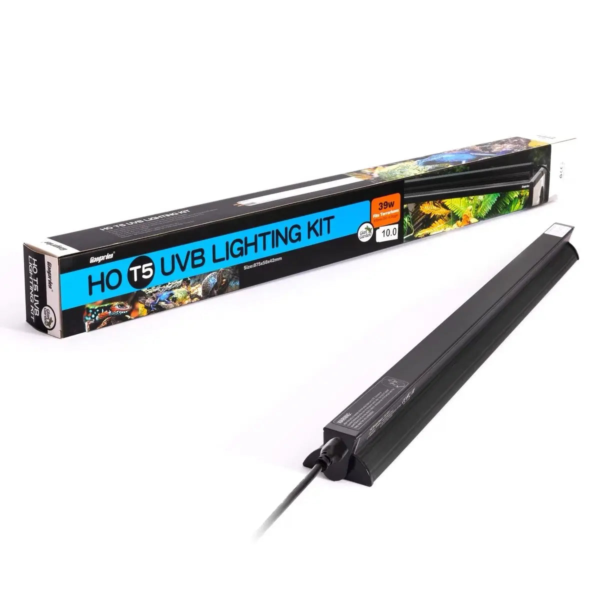 Reptile Calcium Supplement UVB Lamp Tube for Lizard and Tortoise,Climbing Pet Basking Light for Bone Growth,Full Spectrum UVB