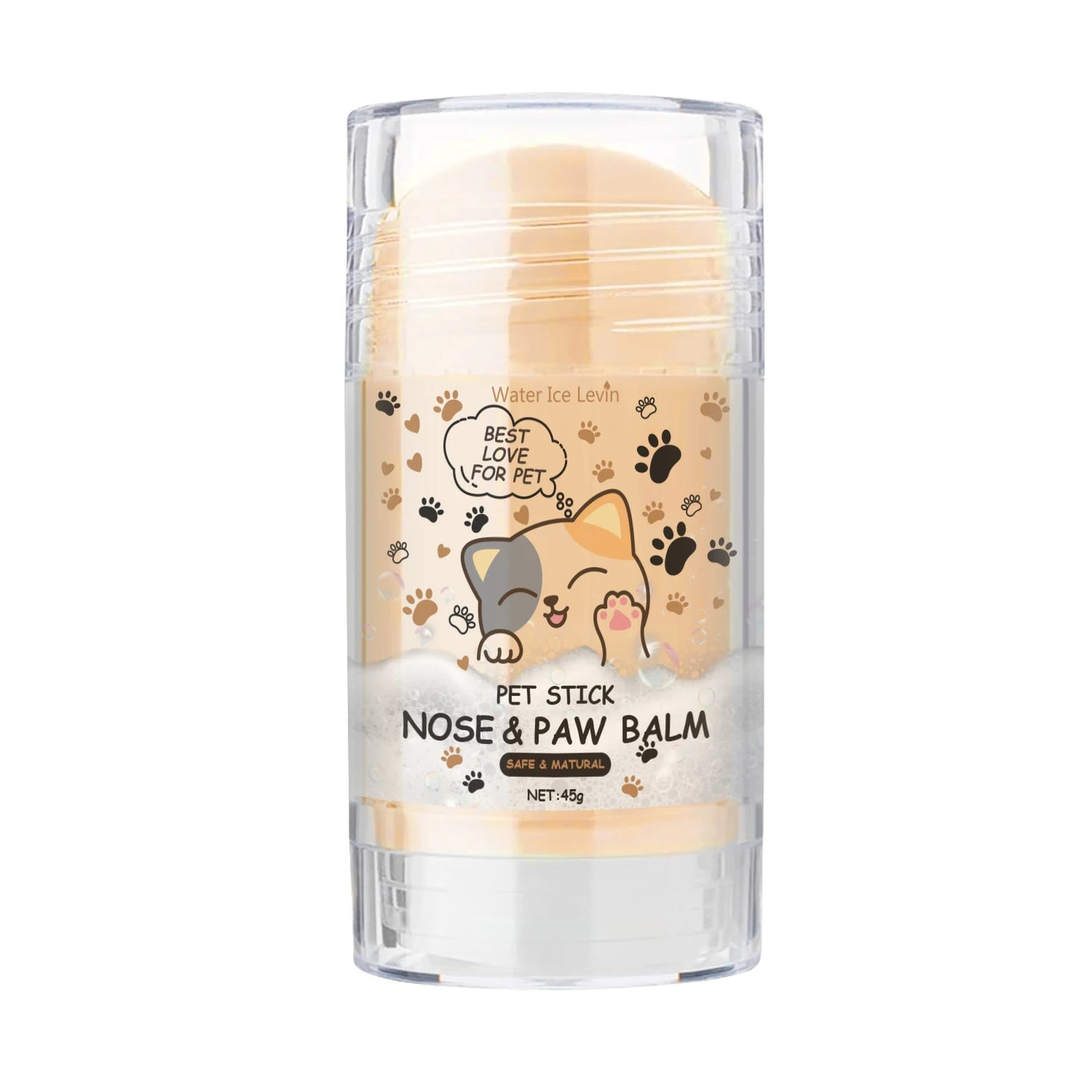 45g Dog Nose and Paw Balm Dog Paw Cream Cats Dogs Paw Protector Cream Pet Feet Moisturizer Pet Crack Feet Repair Pet Accessories