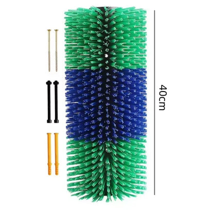 Livestock Grooming Brush Deep Massage Grooming Tool Quick-Connect System For Cow Horse Goat Sheep Itch Relief Back Scratching