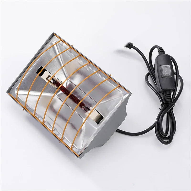 Poultry Heating Lamp 250W Constant Temperature Reptiles Animals Chicken Coop Heater Lamps Pet Heating Breeding Equipment