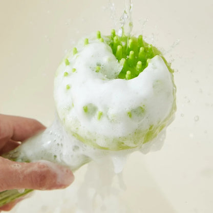 Pet Bathing Brush for Dog Cat Soft Silicone Massager Shower Bathing Brush Clean Tool Dog Cleaning Grooming Supplies