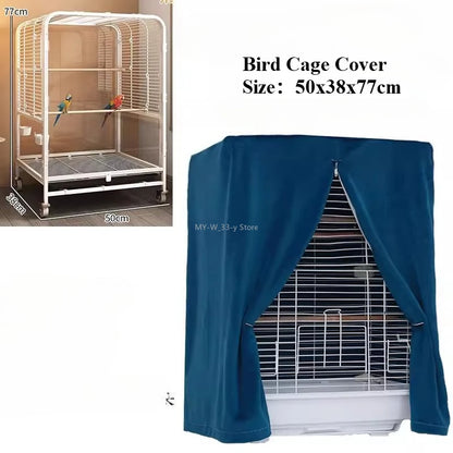 Bird Cage Cover Sunshade Breathable and Splashproof Large Bird Cage Cover Parrot Cage Shading Protective Products Bird Supplies
