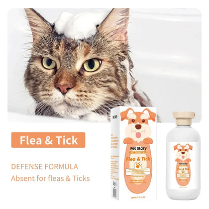 1pcs Premium Whitening Pet Grooming Shampoo - Cat Dog Universal Bath Shampoo With Lasting Fragrance And Clean Formula