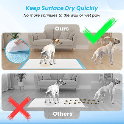 20/40/50/100PCS Blue Pet Diaper Cats Dogs Pet Diaper Dogs Training Disposable Care Pee Pads Surface Litter Clean Toilet Supplies