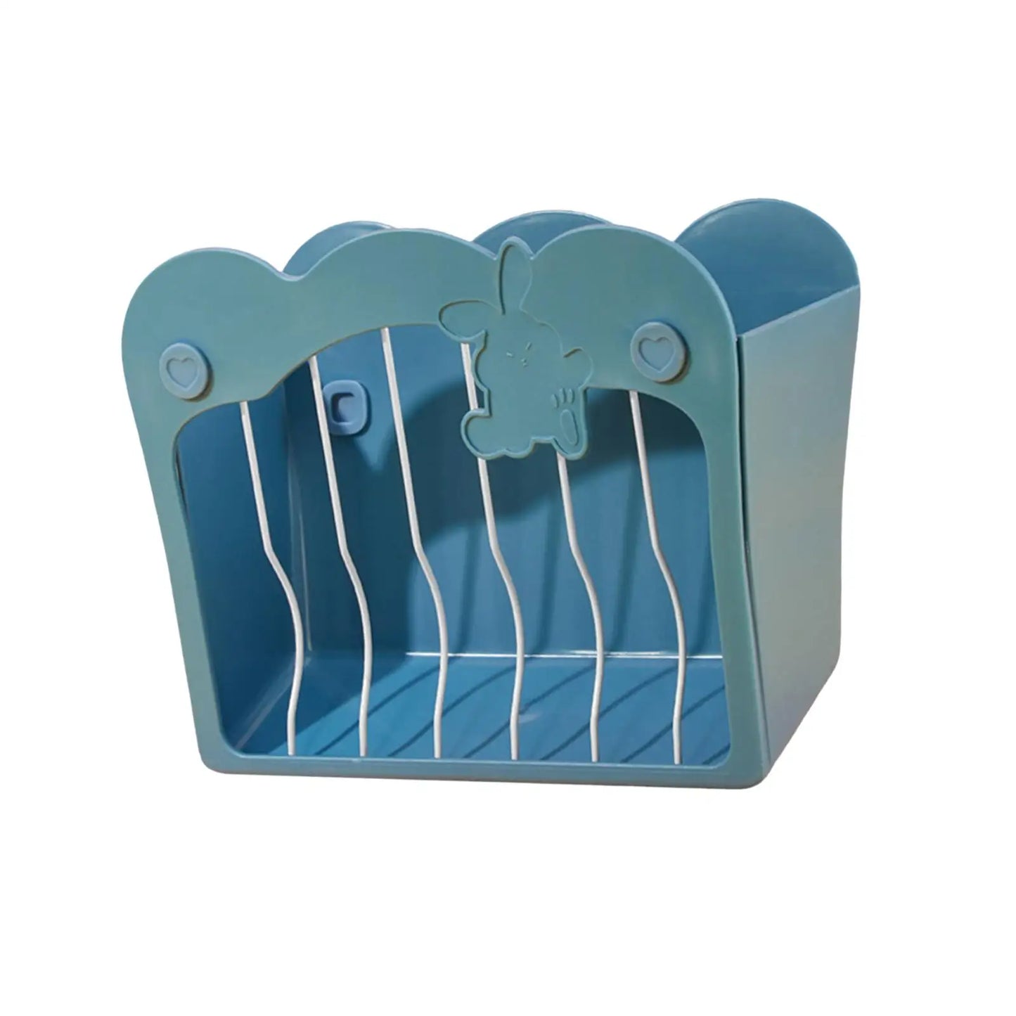 Rabbit Hay Feeder Guinea Pig Hay Feeder Less Waste Hay Rack Feeding Hay Manager for Ferret Bunny Chinchillas Small Animals