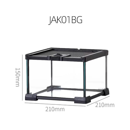 Arboreal Reptile Breeding Box Set for Lizard Snake Horned Frog Spider Scorpion,Climbing Pet Tank and Housing Kit