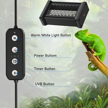 Heat Reptile Light Full Spectrum Uvb Breeding Box Heating Lamp Turtle Lizard Terrarium Basking Lamp Reptile Pet Habitat Light