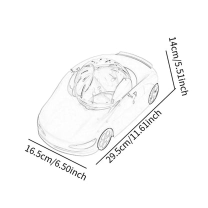 Hamster Running Ball Hamster Exercise Wheel Multiuse Hamster Toy Car Enjoyable  Sports Design Clear for Rat Small Animals Ferret