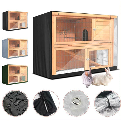Pet Wire Cage Crate Cover Rabbit for Cat Habitat Waterproof Harmful Light Preven