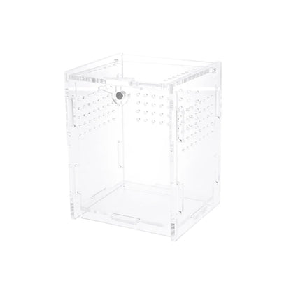 Terrarium Habitat Insect Spider Lizard Scorpion Feeding Cage Arboreal Enclosure Case Acrylic Transparent Reptile Breeding Box