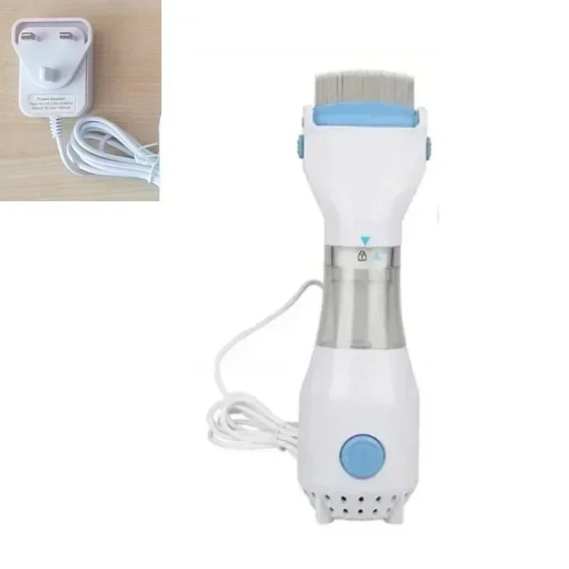 Pet Electric Lice Grabber Comb Multifunctional Physical Flea Removal Killer Brush Lice Remover Comb for Cats Dogs Hair Cleaner