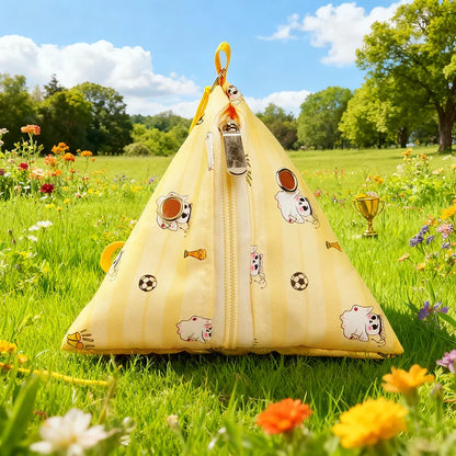 Sugar glider triangular nest for going out, hamster, honey weasel, carry bag, portable, fleece warm nest