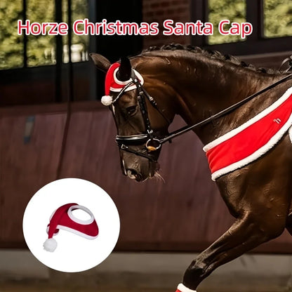 Christmas Holiday Horse Christmas Hat  Celebrations Horse Winter Christmas Hat Xmas  Horse Santa Holiday Accessories