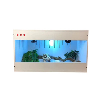 PVC Pet Animal Cage 80*40*40cm Reptile Fence Snake Beard Dragon Breeding Room Reptile Container