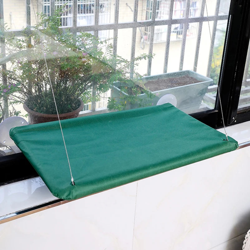 Pet Cat Hammock Hanging Cat Bed Bearing 20Kg Comfortable Cat Sunny Window Seat Mount Kitten Climbing Frame Pet Accessories