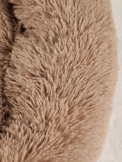 Dog Bed Winter Cat Pet Sofa Cute Bear Paw Shape Comfortable Pet Sleeping Beds For Small Medium Large Soft Fluffy Cushion Dog Bed
