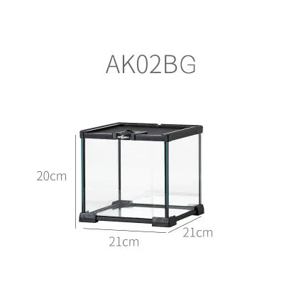 Arboreal Reptile Breeding Box Set for Lizard Snake Horned Frog Spider Scorpion,Climbing Pet Tank and Housing Kit